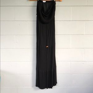 SOCIALITE Black strapless maxi dress